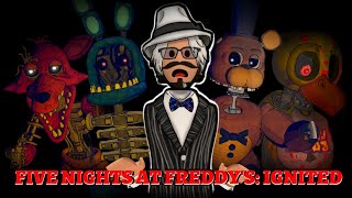 Five Nights at Freddys IGNITED  Rec Room Horror [upl. by Nerok]