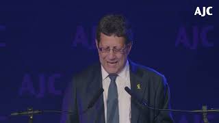 AJC President Michael Tichnor Welcomed All to Global Forum 2024 in Washington D C [upl. by O'Dell]