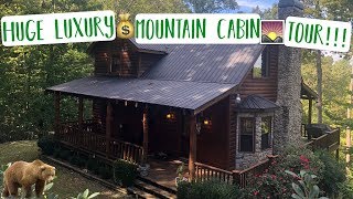 Luxury Cabin in the Woods  Mountain Cabin Tour  Blue Ridge Georgia Mountains [upl. by Aidan]