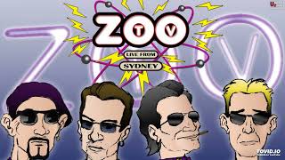 U2  Zoo Station Live  Volume Boosted [upl. by Roswald954]