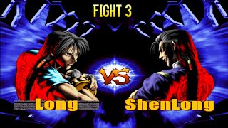 Bloody Roar II  Long vs Shenlong [upl. by Bernadene]