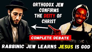 A Rabbinic Jew Learns Jesus Is God From Messianic Rabbi  godlogic [upl. by Annaid]