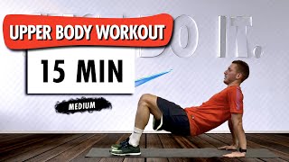 UPPER BODY WORKOUT For Football Players  BODYWEIGHT  Medium Level [upl. by Ariana]