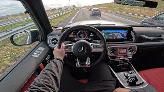 THE NEW MERCEDES AMG G63 G WAGON TEST DRIVE [upl. by Lyssa440]