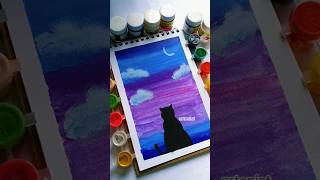 Acrylic paint ideas  art artenist subscribe acrylicpainting shorts painting ytshorts [upl. by Notyap]