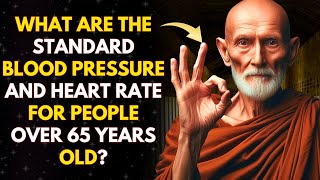 What are the standard blood pressure and heart rate for people over 65 years old [upl. by Ainotahs]