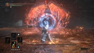 Dark Souls 3  Sorceries Only Boss Fight 30  Demon Prince Tragic Victory SL100 [upl. by Malka871]