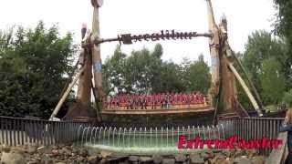 Excalibur  Off Ride  POV  Walibi Holland 2013  HD [upl. by Aiciles]