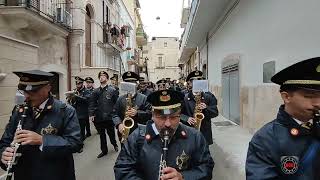 Marcia Squinzano Banda di Triggiano 121123 Adelfia Processione di San Trifone [upl. by Sande]