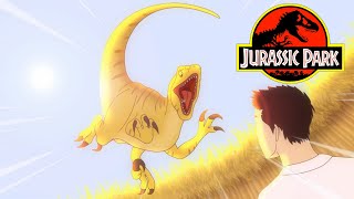 Michael Crichtons Jurassic Park ANIMATED  The End of Dr Wu Feat SWRVE amp EVOLUTIONSQUARE [upl. by Lomaj]