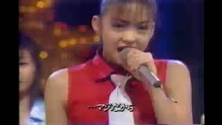 安室奈美恵 with SUPER MONKEYS  うわさのキッス THE 夜もヒッパレ 1995 [upl. by Finkelstein]