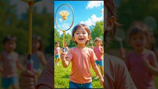 Get Your Kids to Love Badminton in 15 Seconds 🏸🏸 [upl. by Elleb]