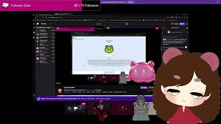 Chibi Ashleys first appearance  smoketrap1199 on Twitch [upl. by Atnom345]