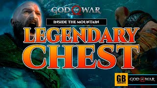 Legendary Chest Location  Inside The Mountain God Of War Gameplay Walkthrough [upl. by Acinoryt]