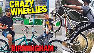 WHEELIES THROUGH BIRMINGHAM [upl. by Oicnanev311]