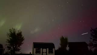 Aurora and SAR arc October 7 2024 [upl. by Yadsnil]