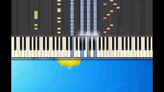 Bellissima DAlessio Gigi Piano tutorial by Synthesia [upl. by Marjana800]