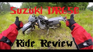 Suzuki DR650 Ride Review [upl. by Adhamh]