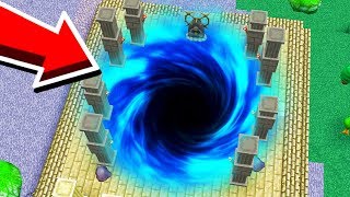 I opened a SECRET WORMHOLE in Minecraft [upl. by Tomas]