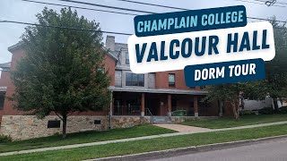 Champlain College Valcour Hall Dorm Tour [upl. by Minoru]