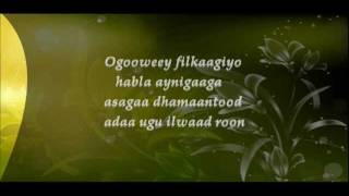 Abdifatah Yare amp Osman Qays  Aragsan  2011 With Lyrics [upl. by Rydder]