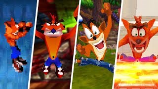 Evolution of the Jump in Crash Bandicoot Games [upl. by Rothstein190]