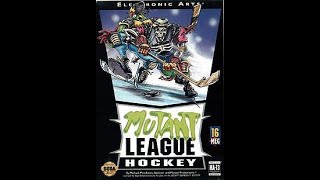 Mutant League Hockey Genesis Review [upl. by Ydok]