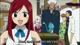 Fairy Tail  Erza funny moment [upl. by Hayotal]