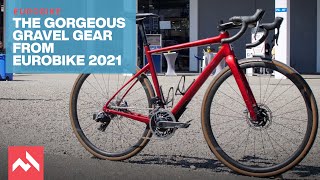 Great gravel gear from Eurobike 2021 [upl. by Ennaxor]