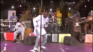 Youssou NDour Senegal Birma Live 8 Cornwall UK 2005 [upl. by Ttegirb446]