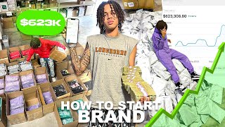 How to ACTUALLY start a clothing brand in 2024 7 FIGURES [upl. by Heisel]