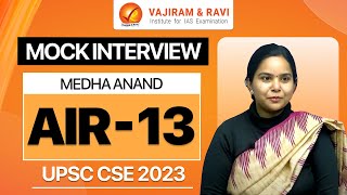 AIR 13 MEDHA ANAND  Same Sex Marriage in India shorts upsc upsctopper [upl. by Ennayelsel]