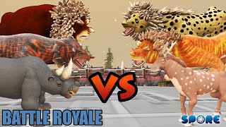 Hybrid Beast Battle Royale S3  SPORE [upl. by Waddington]