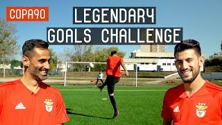 Benfica Legendary Goals Challenge ft Jonas amp Pizzi  European Nights [upl. by Cai]