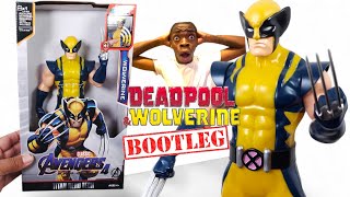 WOLWERINE TITAN HERO BOOTLEG 🥵💛 Deadpool amp Wolwerine Classic Avengers Endgame 4 Unboxing  ElTitan1 [upl. by Chemosh]