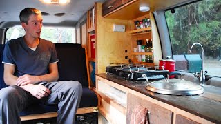 Engineer shows how to convert a van in 7 days and a 1000 budget [upl. by Babbie429]