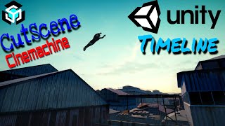 CutScene in Unity using  Timeline in Unity and Cinemachine Camera Asset [upl. by Nananne]