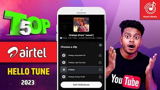 Top 5  wynk Music Best Caller Tune 2023  Trending Hellotune 2023 airtel [upl. by Ahseat]