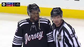 NHL Fight  Islanders  Devils  Wahlstrom vs Subban  03042022 [upl. by Annice]