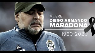 Fallece Diego Armando Maradona  Vivalavi [upl. by Aleunamme]