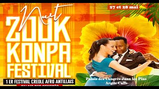 NUIT ZOUK KOMPA FESTIVAL  ANTIBES 2023  INTERVIEW de Wladimir PAYEN [upl. by Yerggoeg]