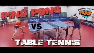 Ping Pong vs Table Tennis [upl. by Iraj]