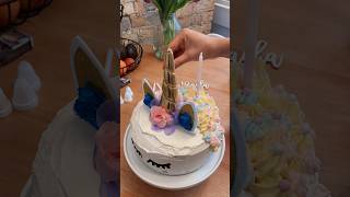 Ich backe eine Einhorn Torte das erste Mal [upl. by Leah]