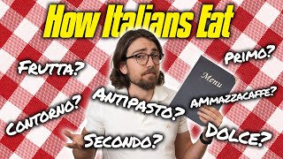 The Italian Menu Explained [upl. by Skyler]