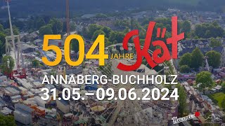 Die Annaberger KÄT 2024  Das größte Volksfest in Sachsen [upl. by Hamlen]