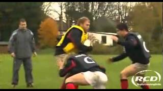 Rugby Coaching Drills  Doubletackle [upl. by O'Shee]