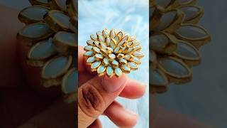 Diy Finger Ring 💍🤩 diy diyaccessories ytshorts viral shortsvideo [upl. by Nave]