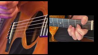 Learn to Play quotKnocking on Heavens Doorquot by Bob Dylan  Acoustic Guitar Lesson with Hand CloseUps [upl. by Kobi]