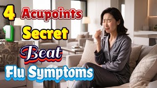 4 Miracle Acupoints 1 Hidden Secret to Beat Flu Symptoms Instantly [upl. by Lili]