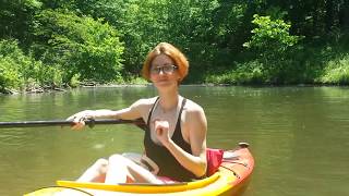 Kayaking Lake Lincoln Cuivre River State Park Missouri 52717 [upl. by Thayne761]